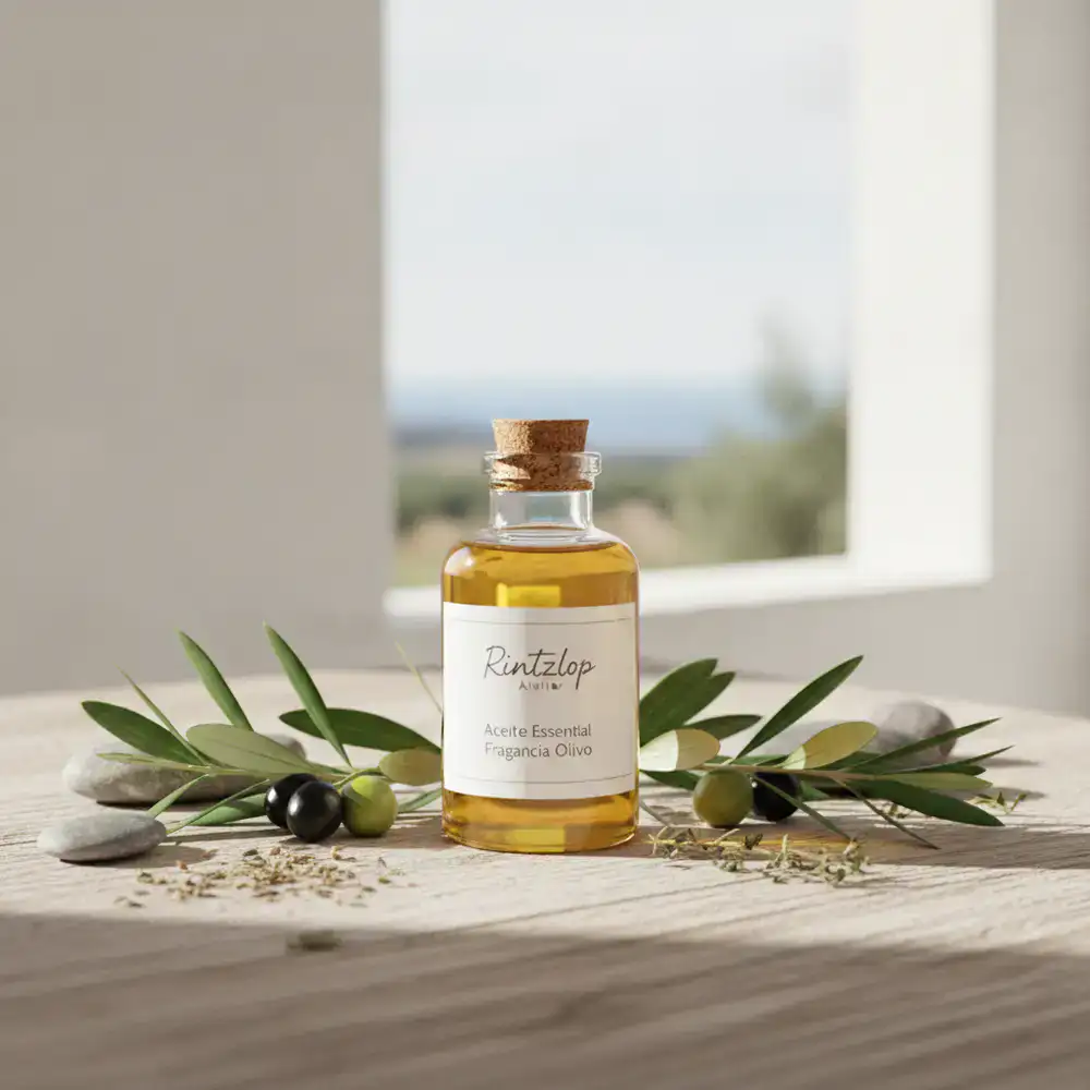 Aceite esencial fragancia Olivo de Rintzlop Atelier